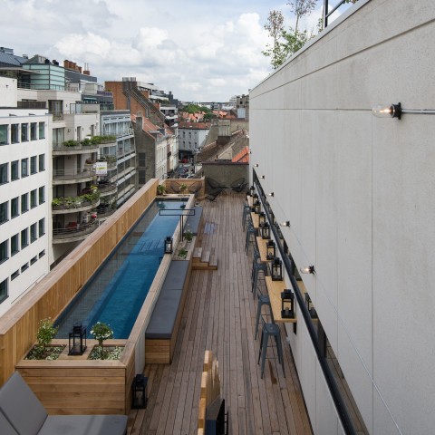 Pool Jam Hotel Brussels - Olivia Gustot Architectes