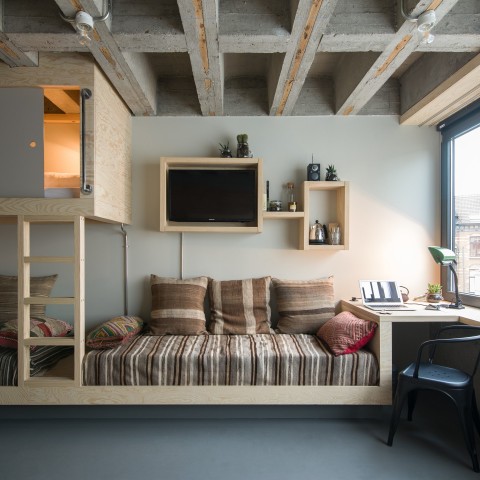 Supra Room Jam Hotel - Olivia Gustot Architectes